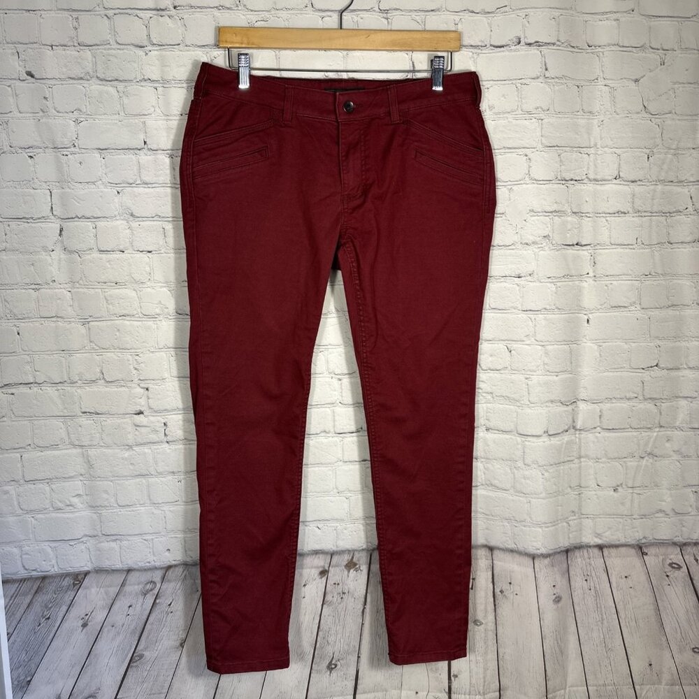 511 Tactical Defender Flex Pants Womens 12 Red Slim‎ Fit Conceal Pockets
